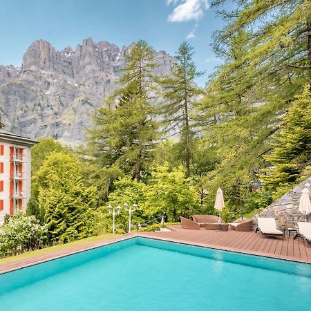 Residence Les Sources Des Alpes Leukerbad Exterior foto